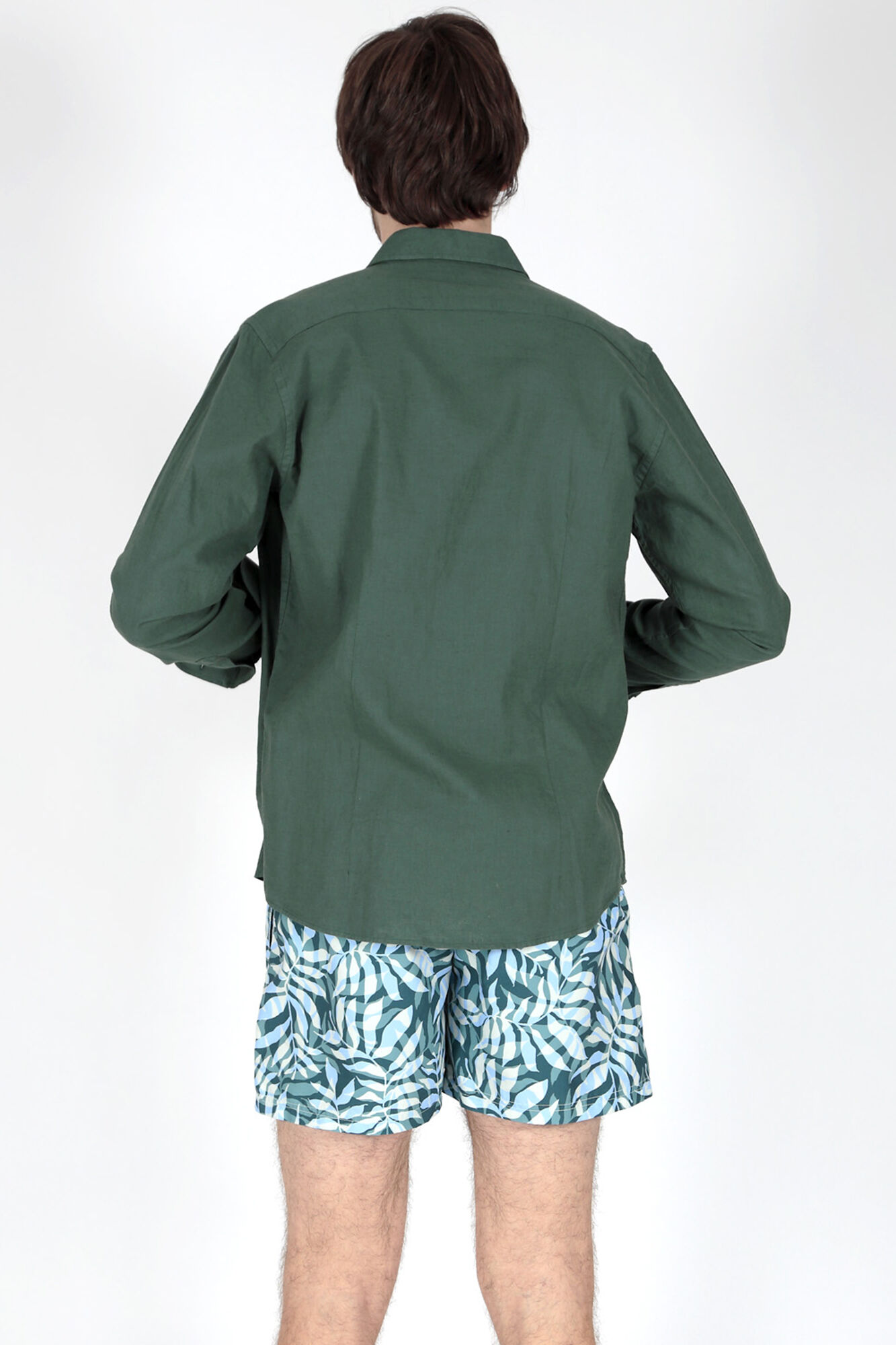 Brave Soul Ba&ntilde;ador estampado con cord&oacute;n