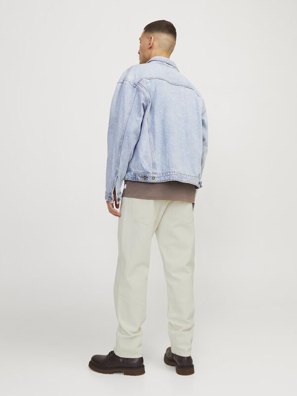 Jack & Jones Jeans fit folgado cru