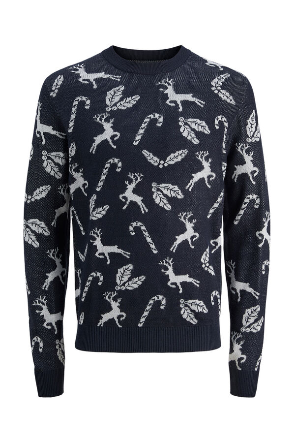 Jack & Jones Jersey navide&ntilde;o azul