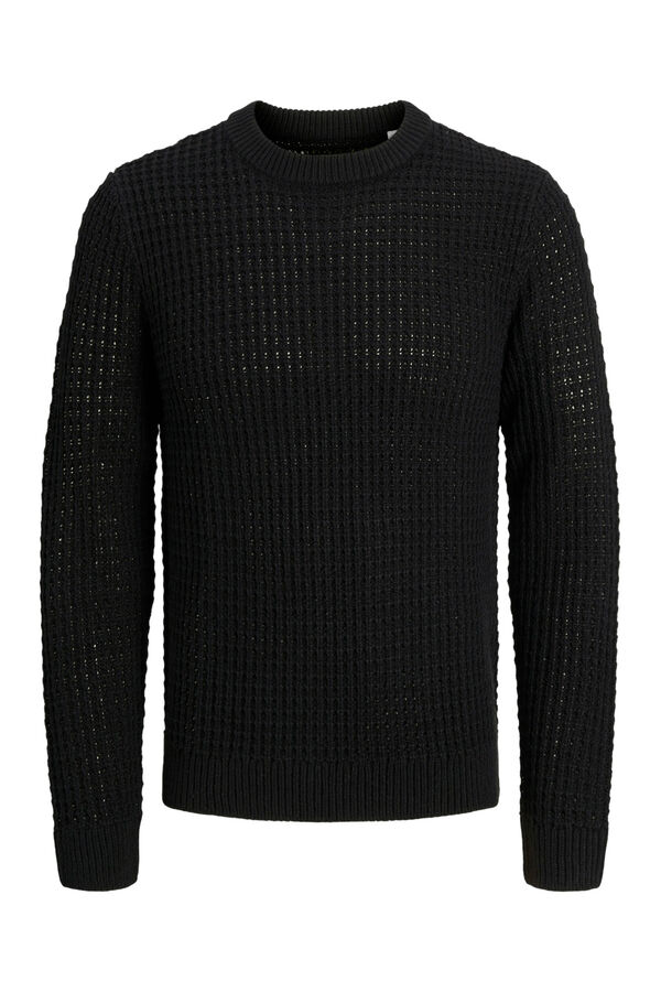 JJ REBEL Jersey textura negro