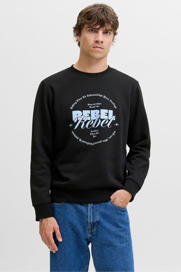 JJ REBEL Sudadera regular fit negro