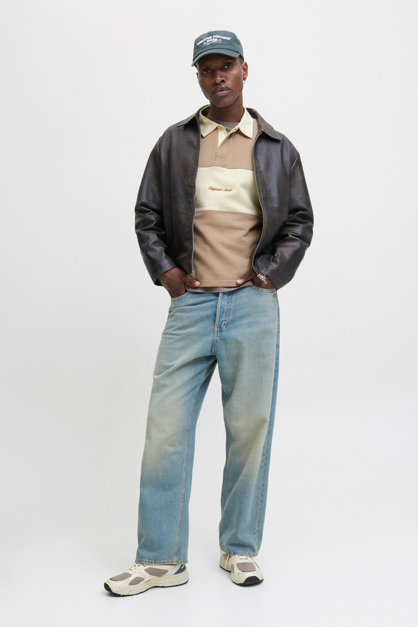 Jack & Jones Sweatshirt polo com listras