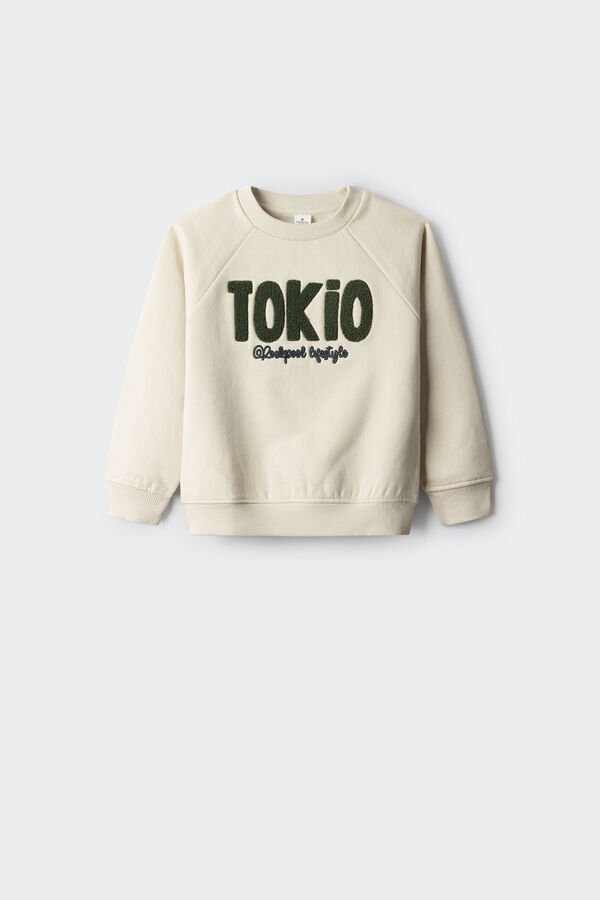 Springfield Kids Sudadera Tokio ni&ntilde;o blanco