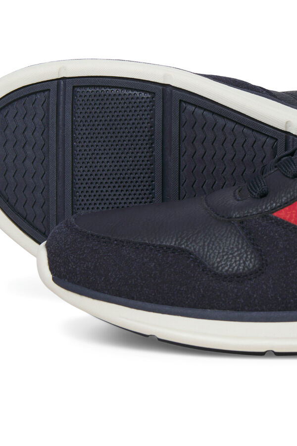 Jack & Jones Zapatillas simil piel azul