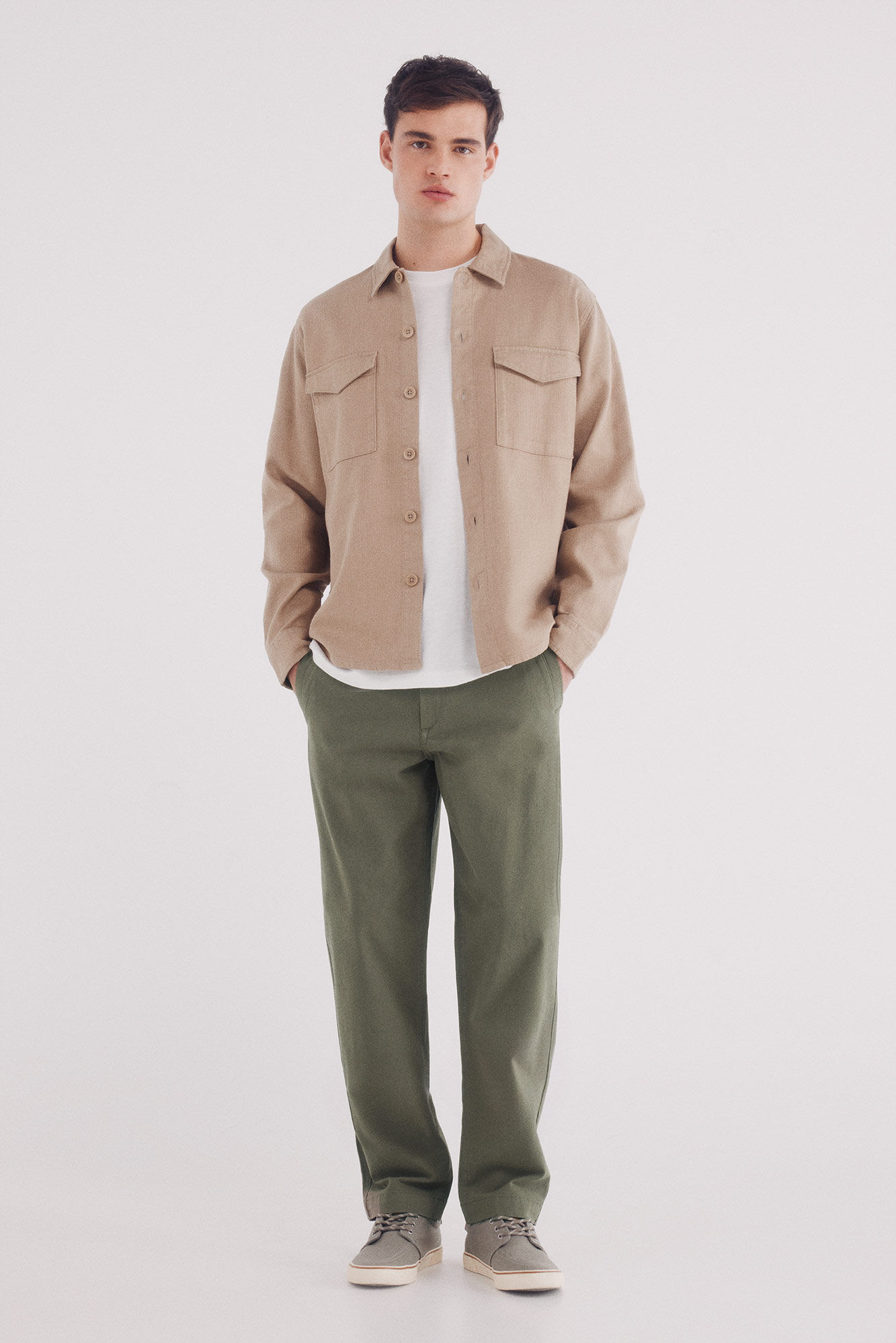 Springfield Pantal&oacute;n recto canvas