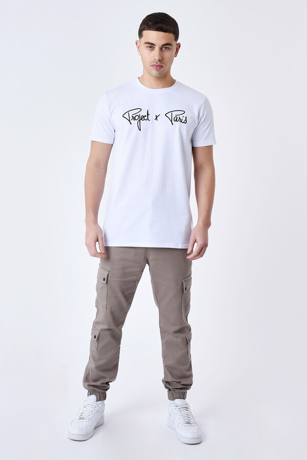 Project X Paris PANTAL&Oacute;N CARGO MULTI BOLSILLOS marr&oacute;n