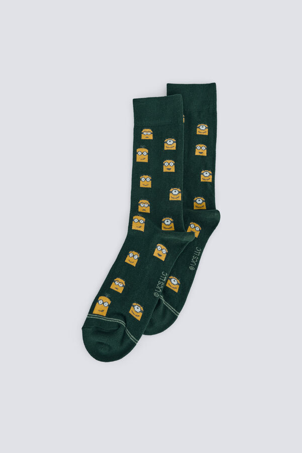 Springfield Calcet&iacute;n Minions verde