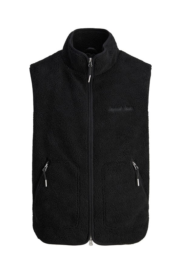 Jack & Jones Chaleco polar negro