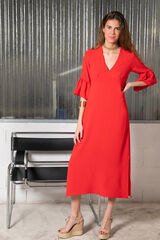 Cul Sac vestido siena  vermelho