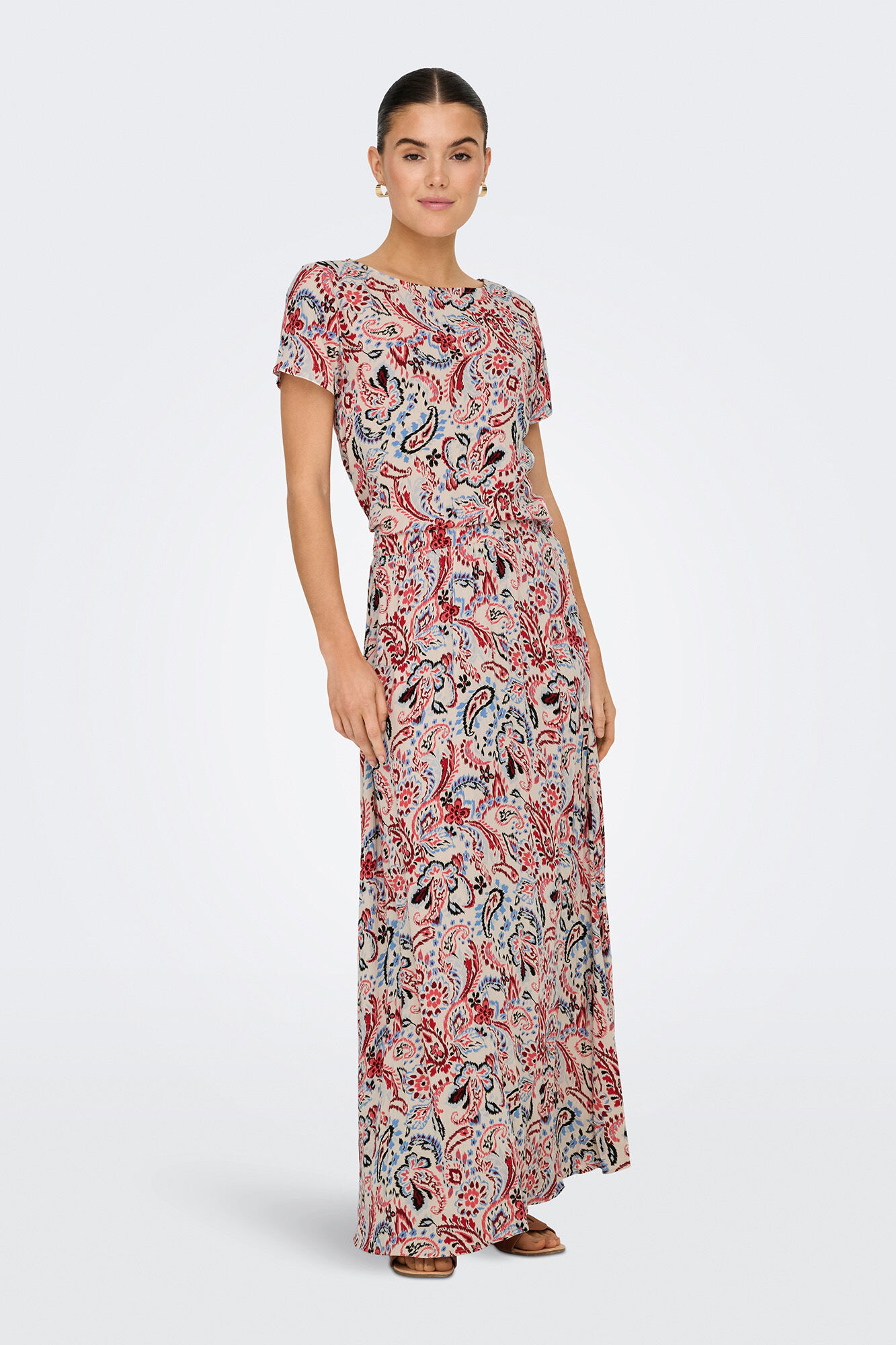 JDY Falda larga estampada