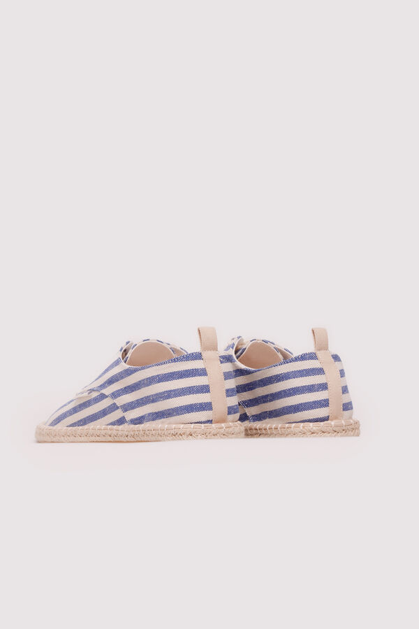 Springfield Alpercata r&uacute;stica riscas azul