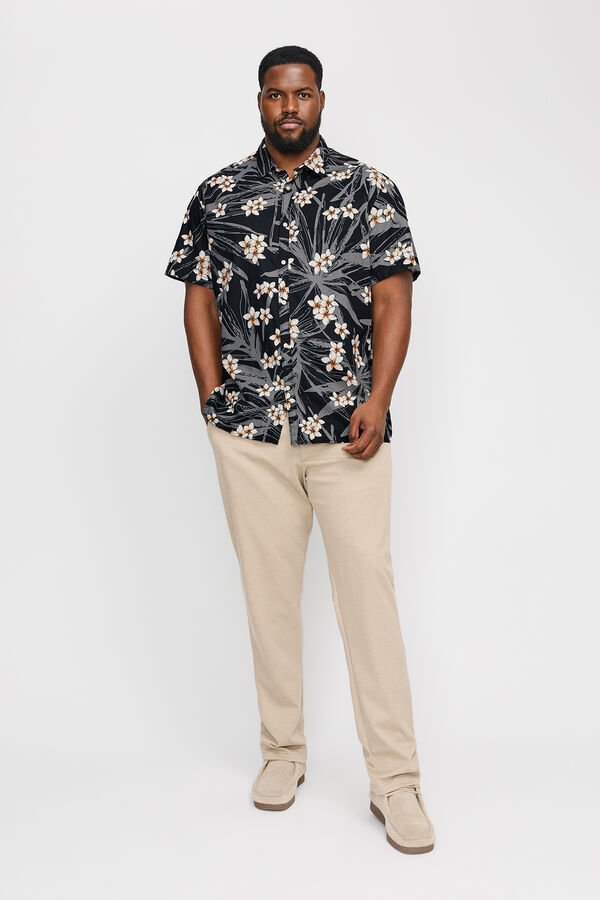 Jack & Jones PLUS Camisa confort fit PLUS negro