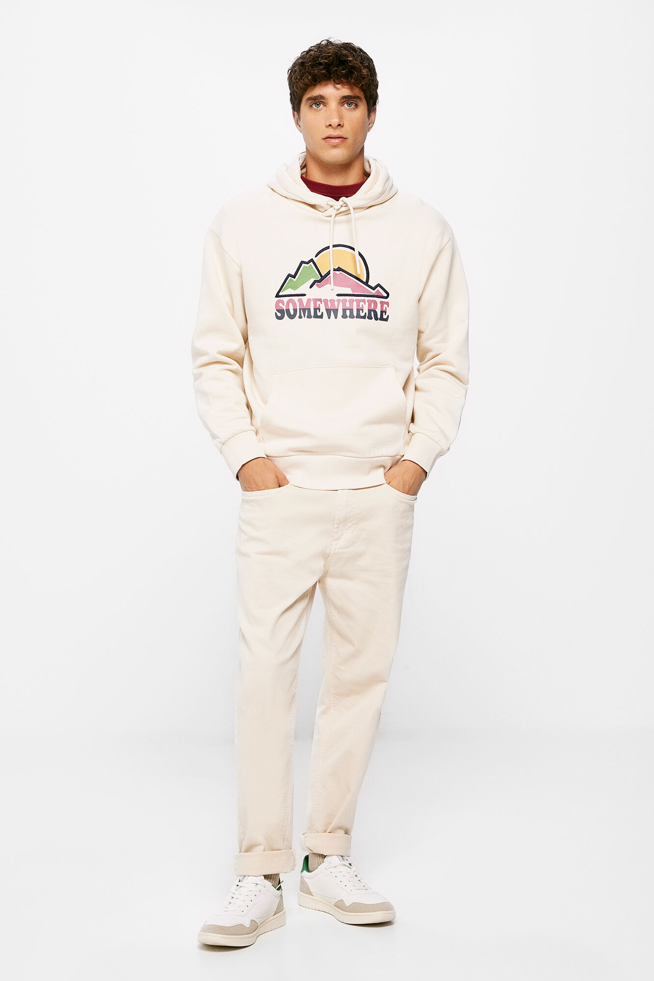 Springfield Sweatshirt capuz somewhere