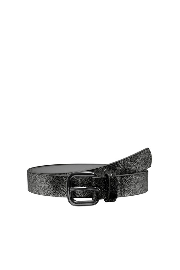 Only Cinturón polipiel negro