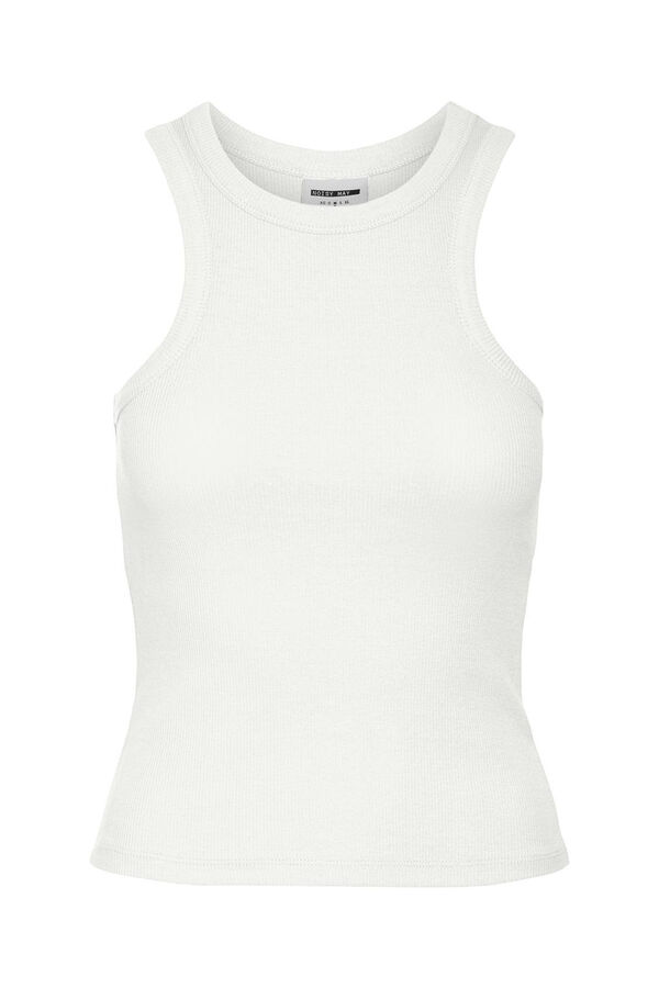 Noisy May T-shirt estilo nadadora branco