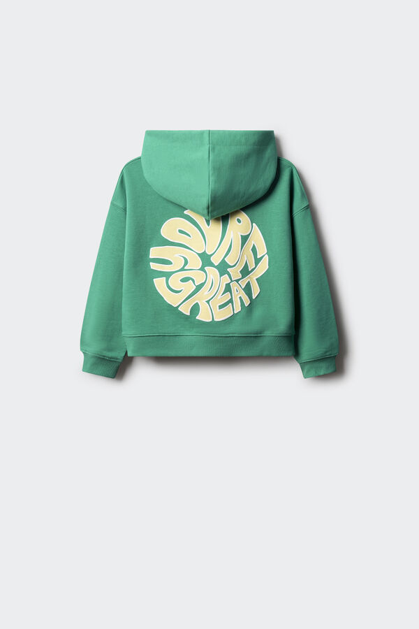 Springfield Kids Sweatshirt menina Malibu verde