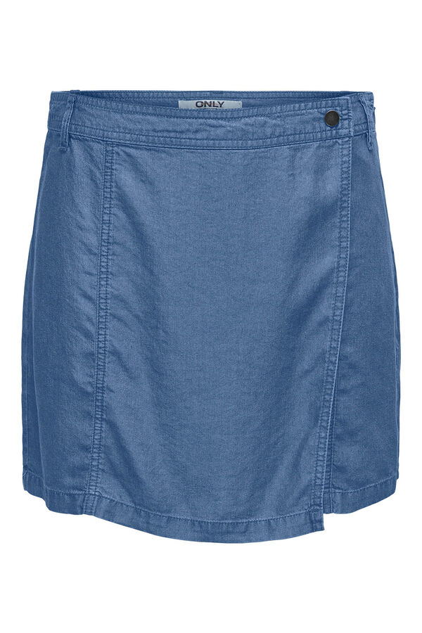 Only Saia-cal&ccedil;a curta azul