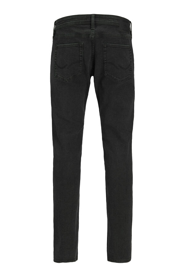 Jack & Jones Calça jeans preta slim fit 32" preto