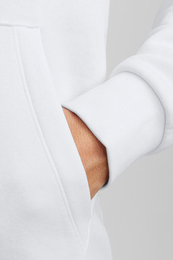 Jack & Jones Sudadera capucha est&aacute;ndar blanco