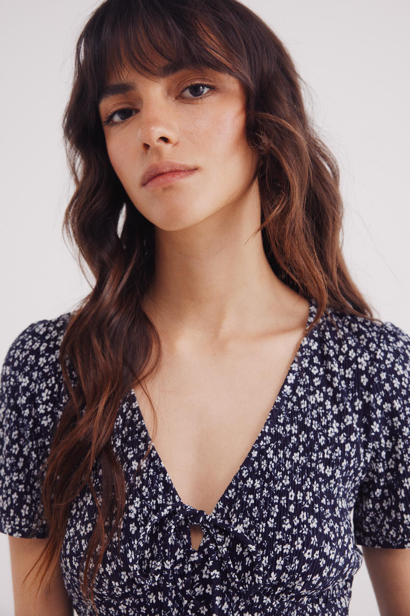 Springfield Vestido curto estampado