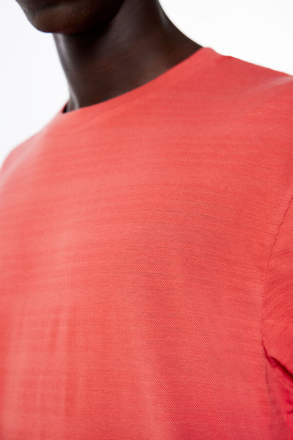 Springfield Camiseta raya piqu&eacute; estampado