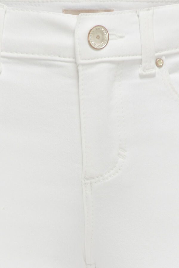 Only Girls Vaquero flare ni&ntilde;a blanco