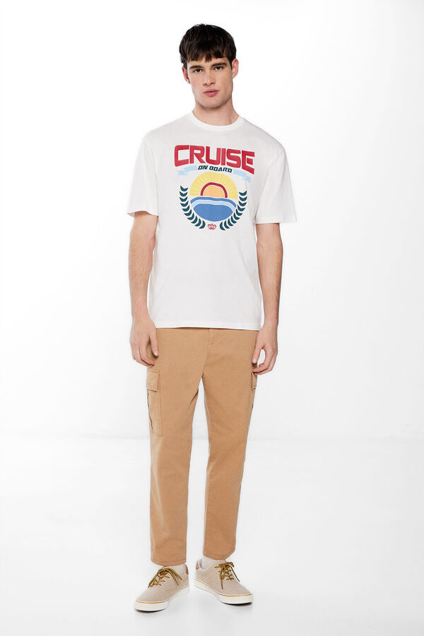 Springfield T-shirt cruise bege