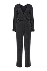 Only Jumpsuit con glitter negro