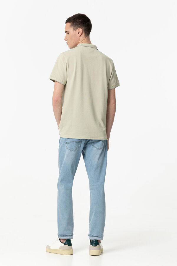 Tiffosi Jeans Leo Comfort Fit con Cintur&oacute;n azul