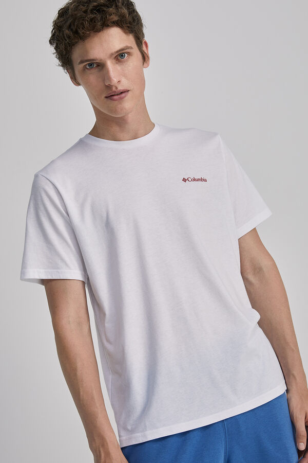 Springfield Camiseta estampada Columbia High Dune™ II para hombre estampado fondo blanco