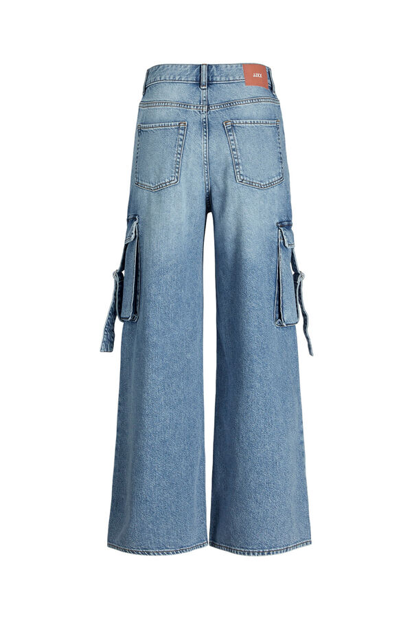 Jack & Jones Jeans Wide Leg Cargo azul