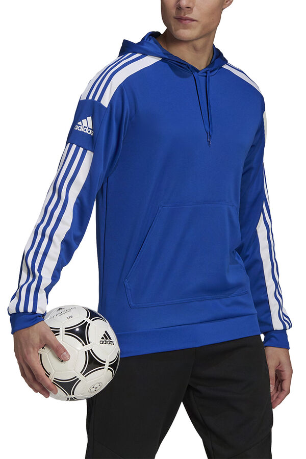 Adidas Sudadera con capucha squadra 21 azul