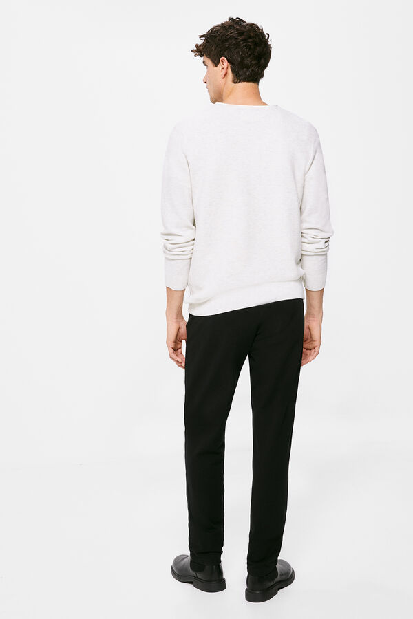 Springfield Chino piqu&eacute; negro