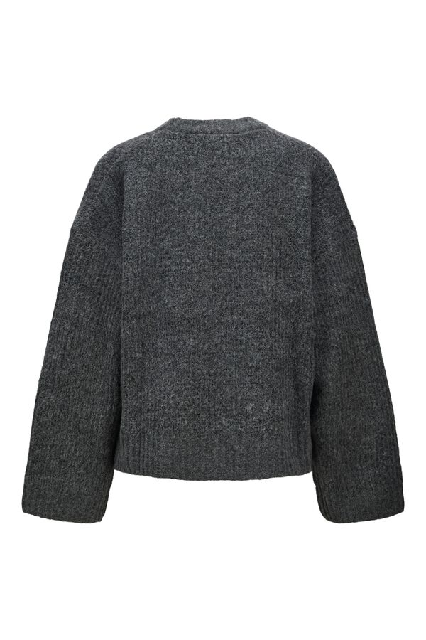 Jack & Jones Camisola de malha cinzento