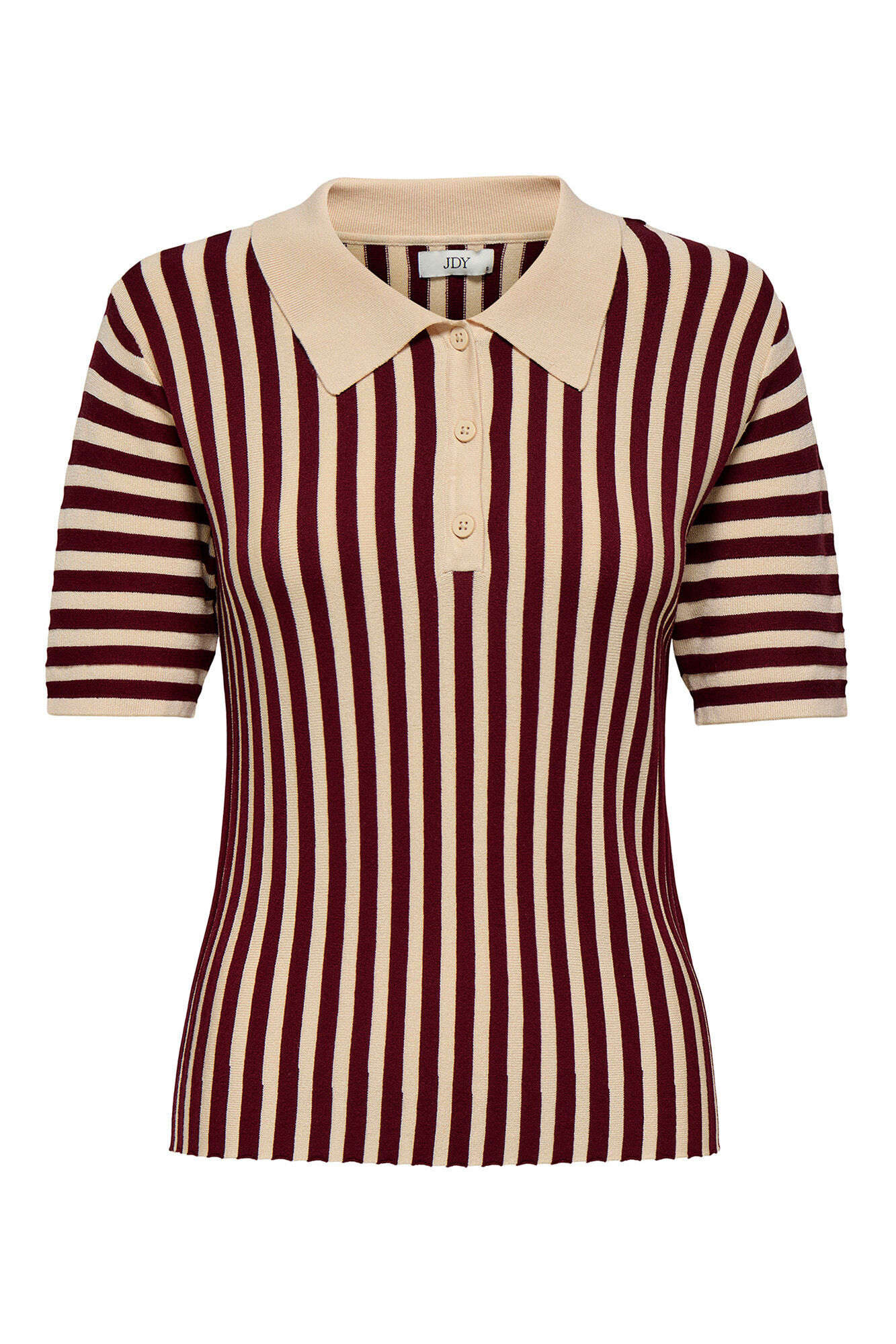 JDY Polo punto manga corta