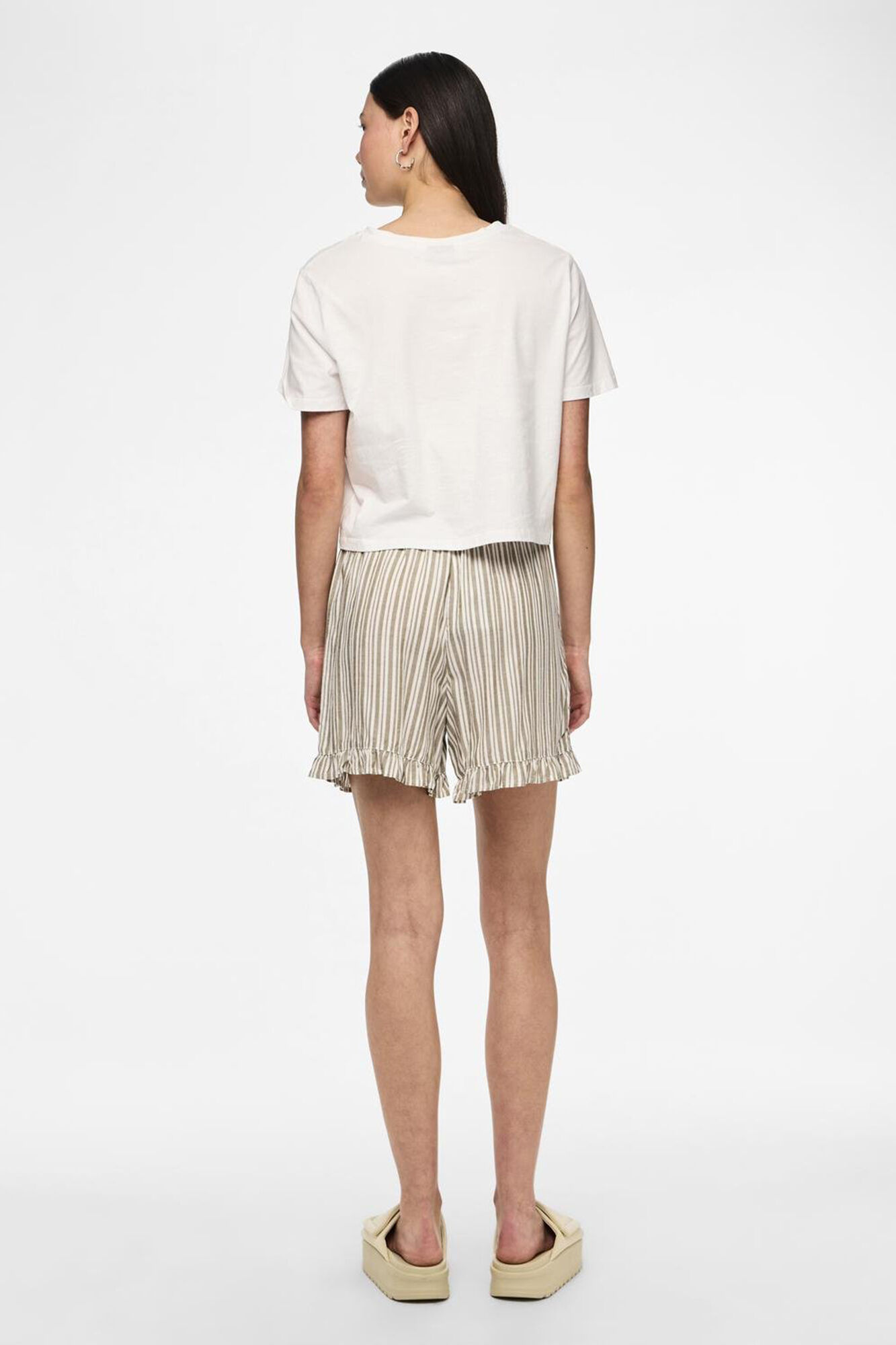 Pieces Camiseta de algod&oacute;n sin mangas