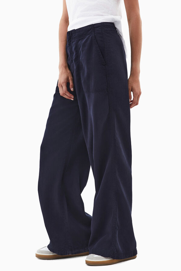 Oxxo Cal&ccedil;a larga azul