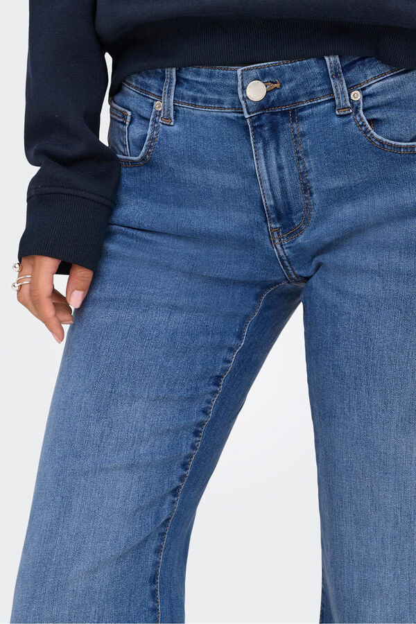 Only Cal&ccedil;a jeans boca de sino azul