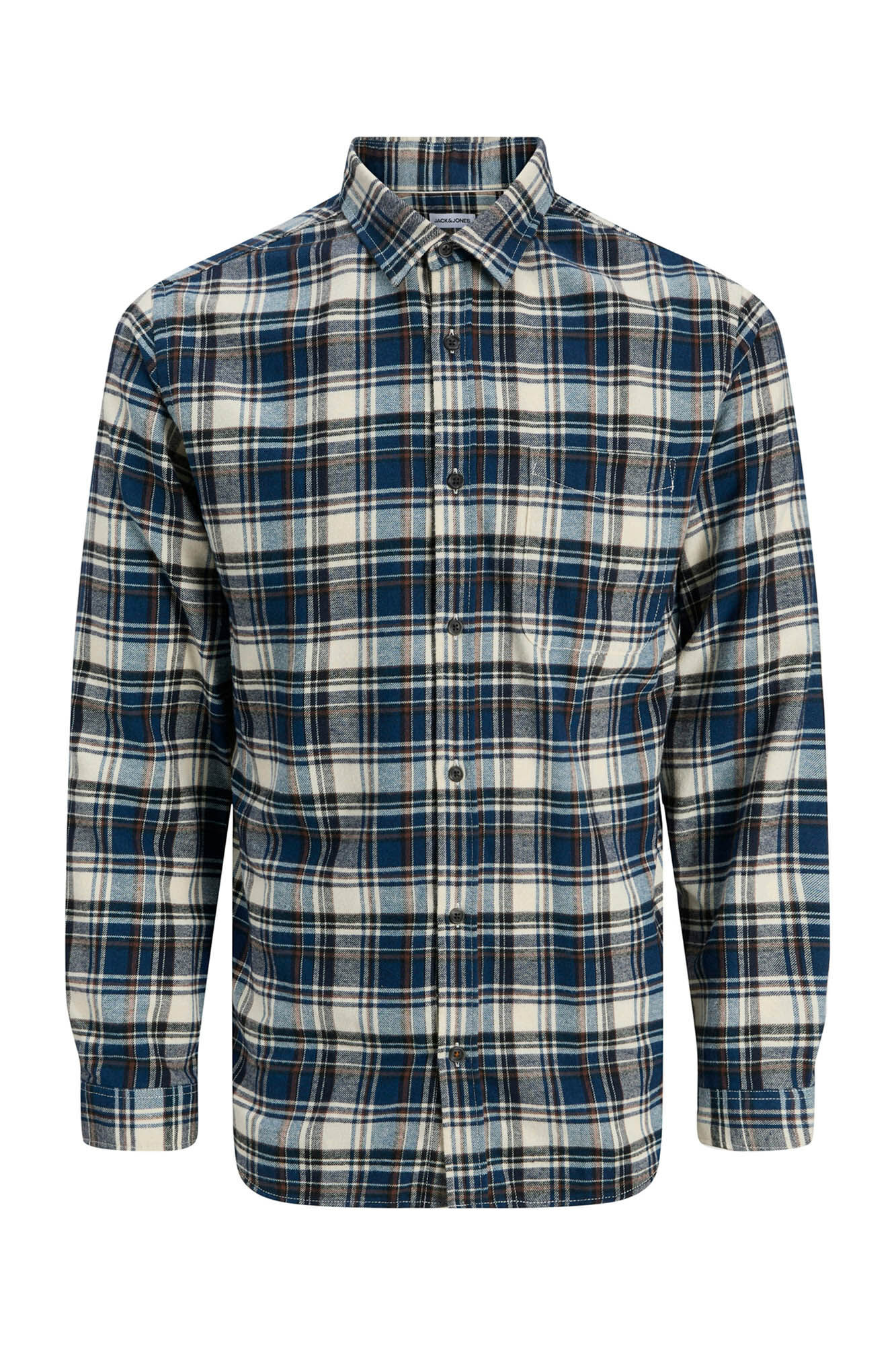 Jack & Jones PLUS Camisa xadrez b&aacute;sica