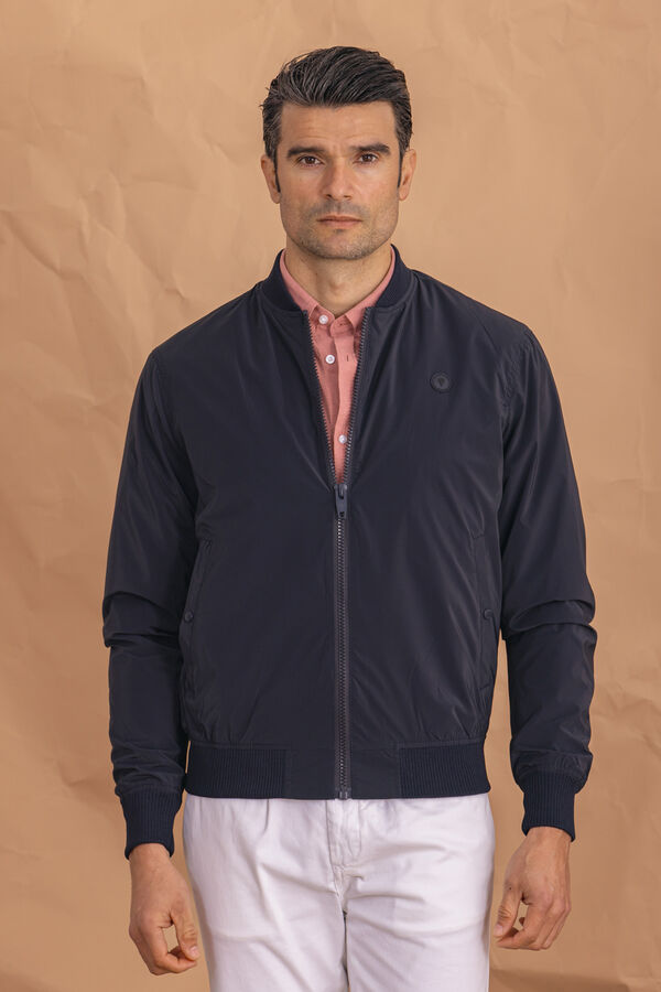 Celopman Cazadora Bomber Ligera azul