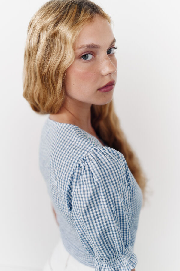 High Spirits Blusa "Sussurro" azul