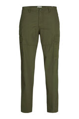 Jack & Jones Calças cargo verde