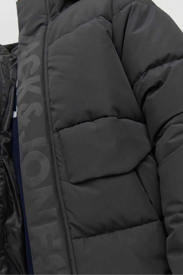 Jack & Jones Junior Blus&atilde;o acolchoado preto