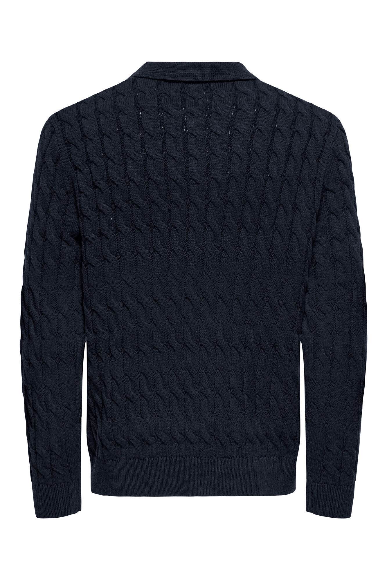 Only & Sons Polo punto manga larga