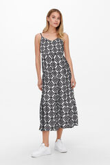 Only Vestido largo regular fit rosa