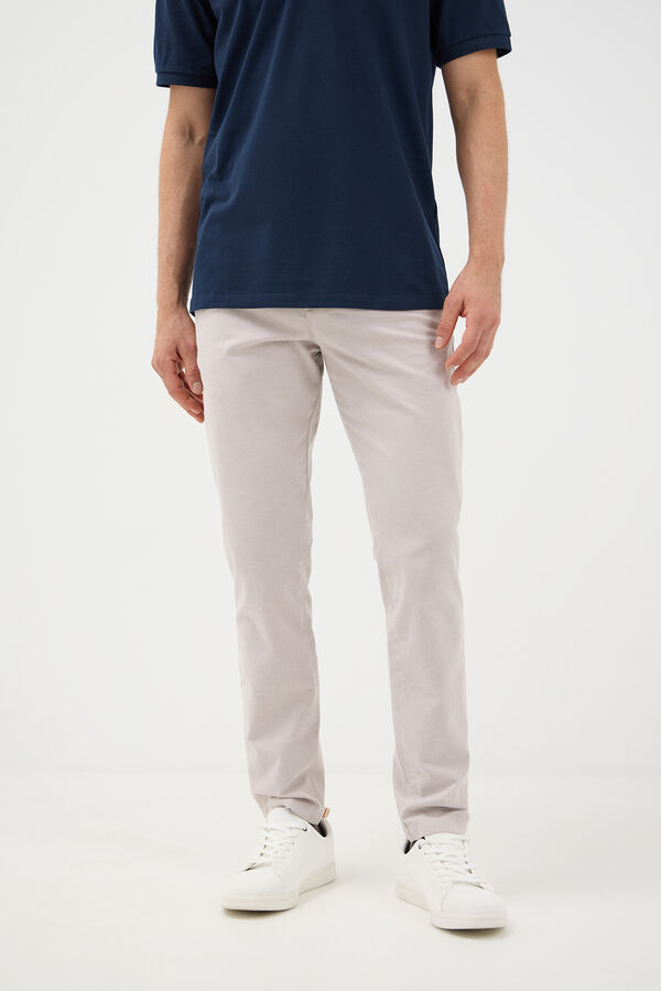 Jack & Jones Chino slim fit cinzento