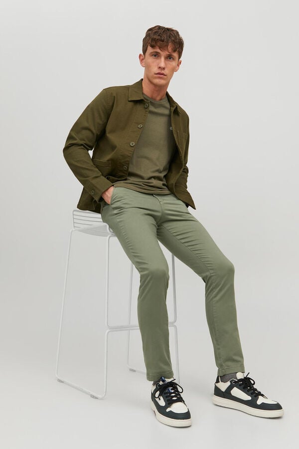 Jack & Jones Chino slim fit verde