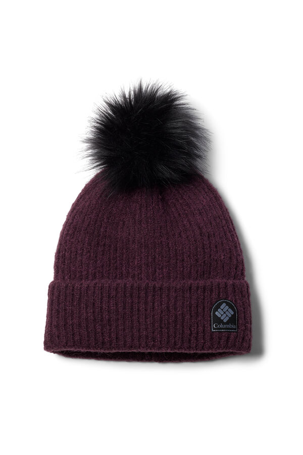 Columbia Gorro con pomp&oacute;n Columbia Winter Blur&trade; morado/lila