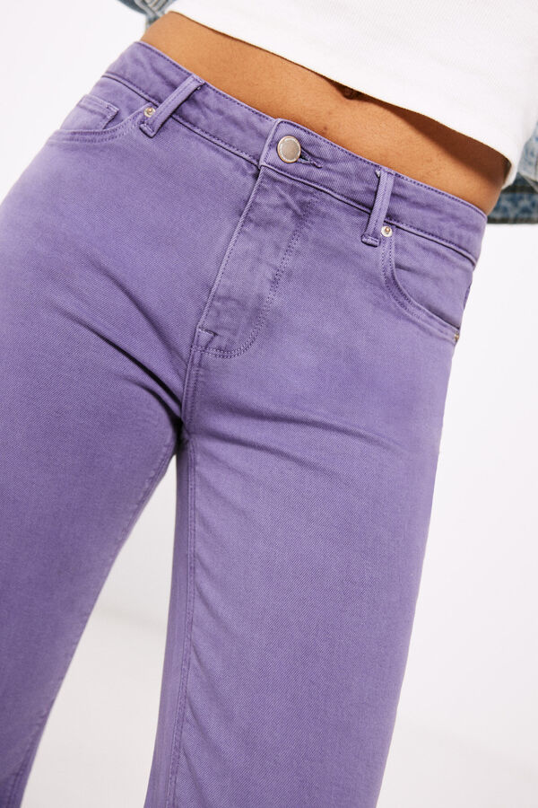Springfield Jeans Kick Flare Lavado Sostenible estampado