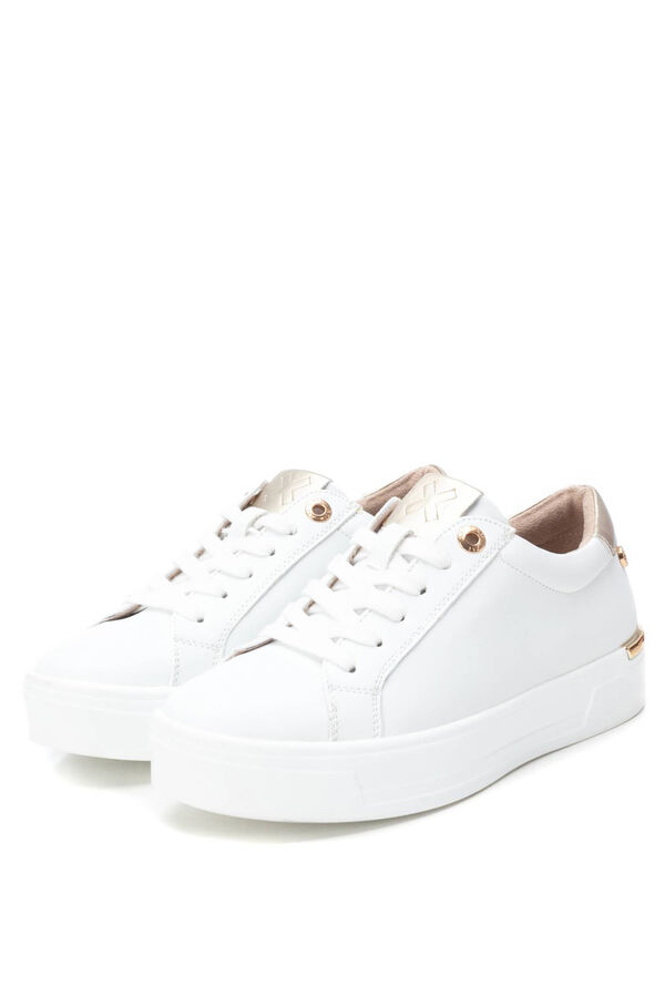 XTI Zapatilla casual de mujer amarillo